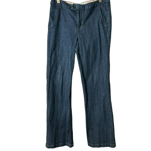 Vintage Z Cavaricci Women's Wide Leg Denim Jeans Size 8 1990s Retro Y2K Style - Picture 1 of 5